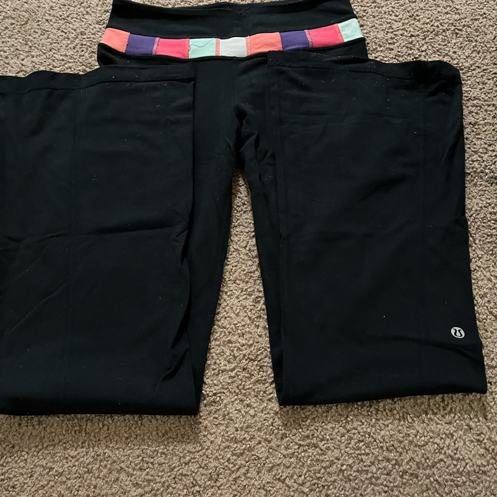 Lululemon reversible yoga pants